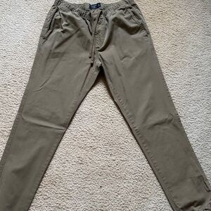 Abercrombie & Fitch Olive Green Chinos